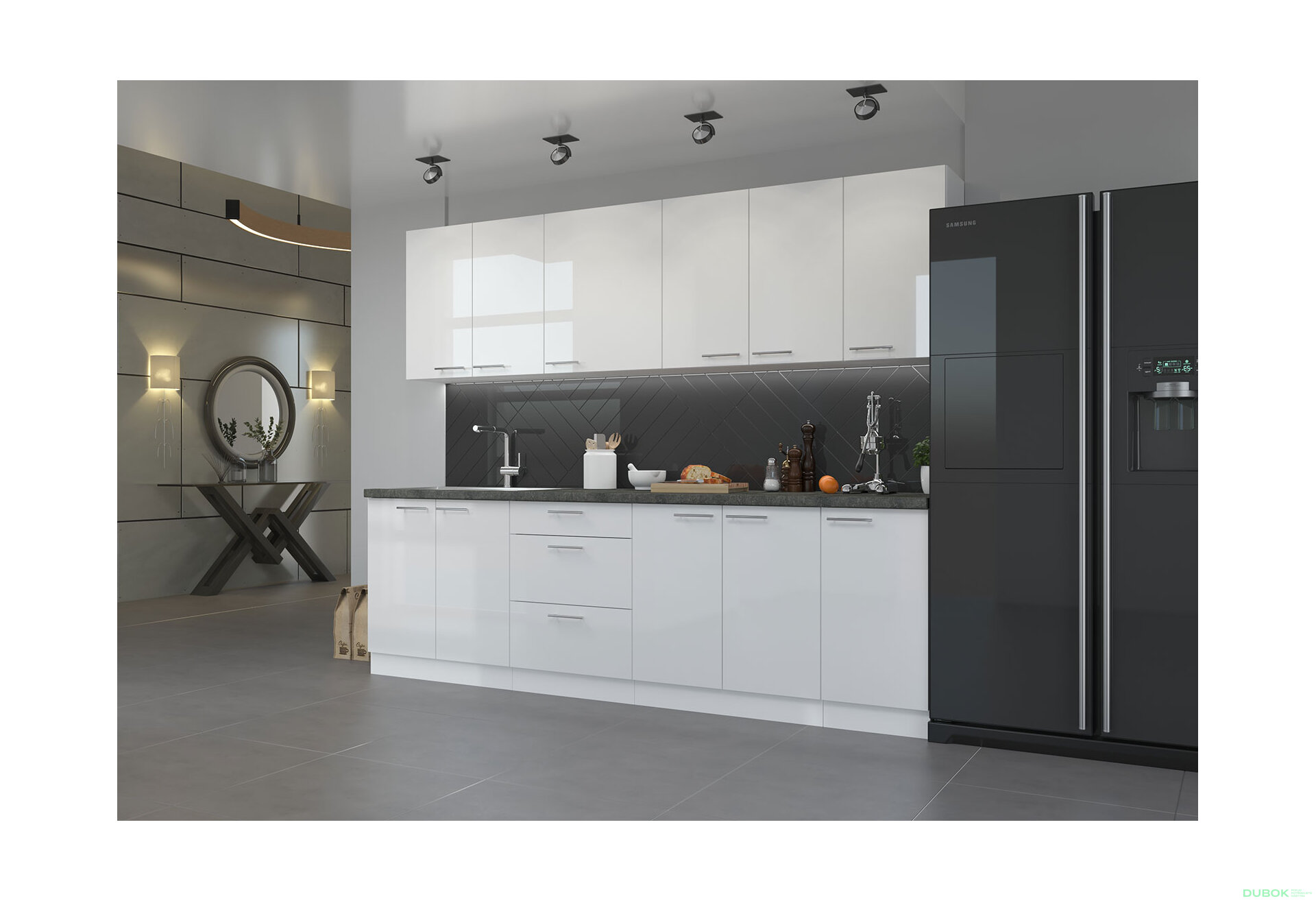 Fotografie 5 - Modulární kuchyně Lara bílá