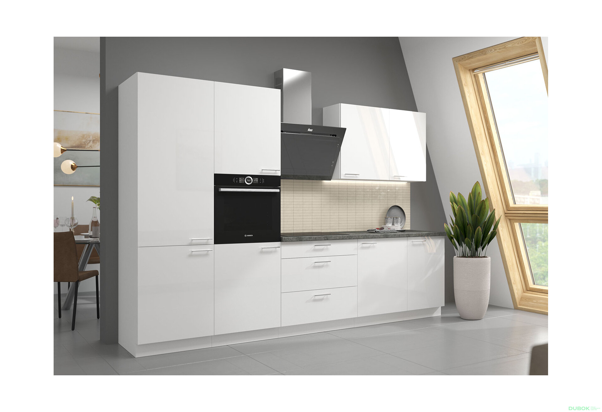 Fotografie 7 - Modulární kuchyně Lara bílá