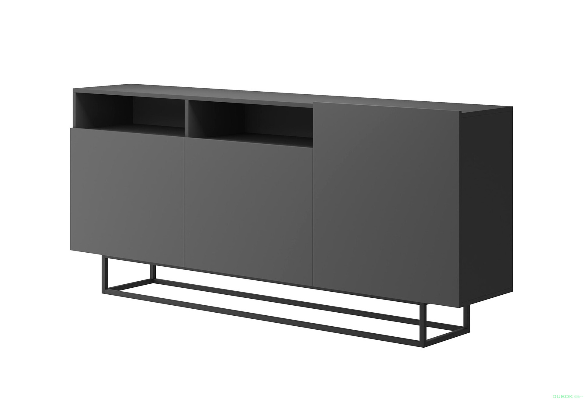 Komoda EK180 grafit Enjoy - Fotografie 1 Fotografie 1 - Komoda EK180 grafit Enjoy