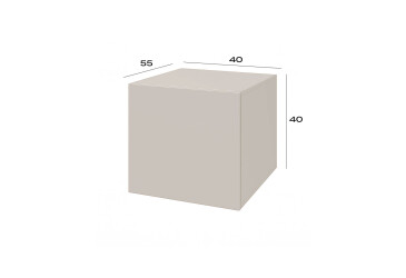 Fotografie Nástavec na skříň 40 cm kašmír