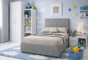 Fotografie 2 - Postel Fro Caro 120x200 Mono 246, šedá