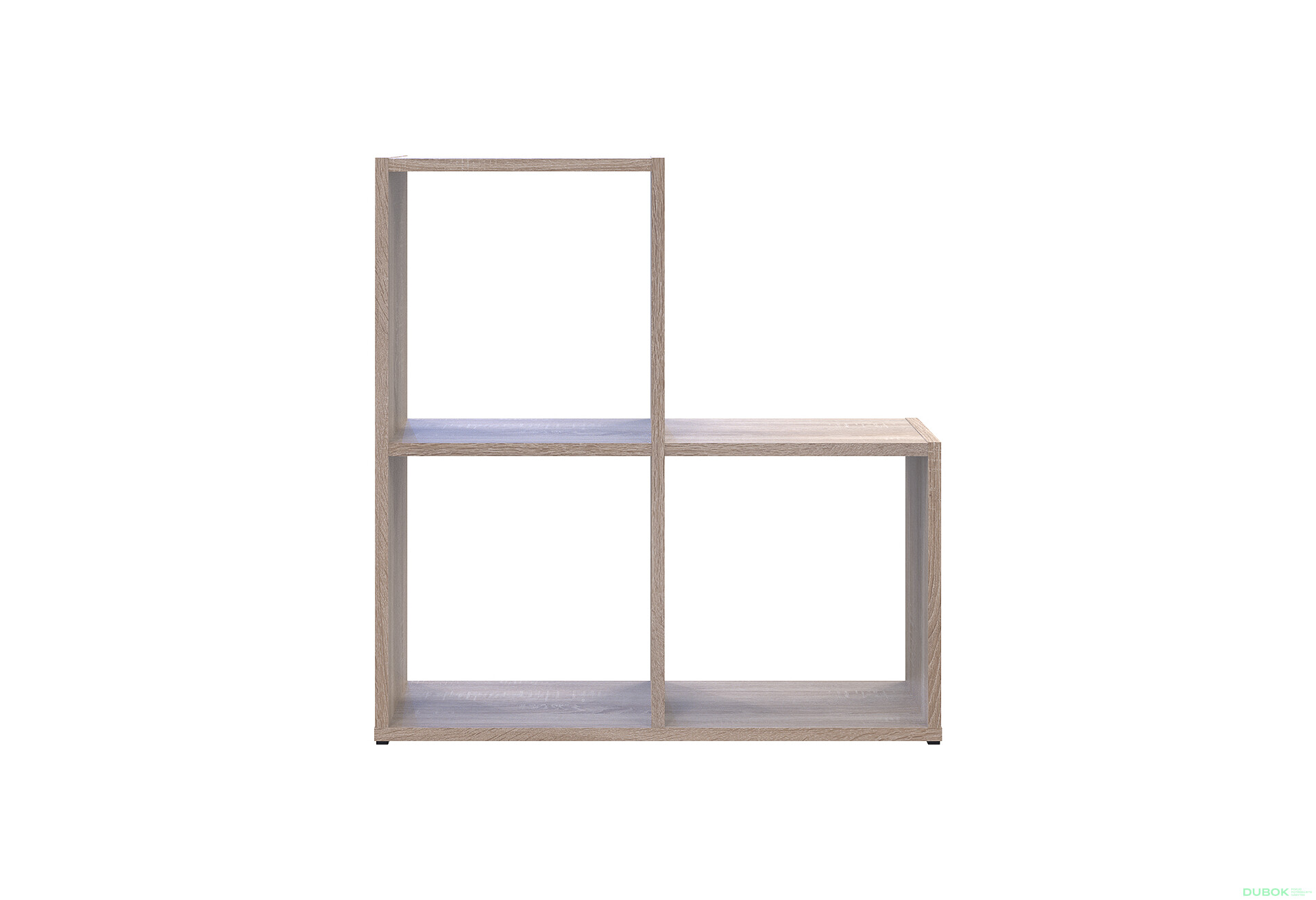 Fotografie 2 - Regál otevřený Step 2х2 69х28.8х71.4 dub sonoma