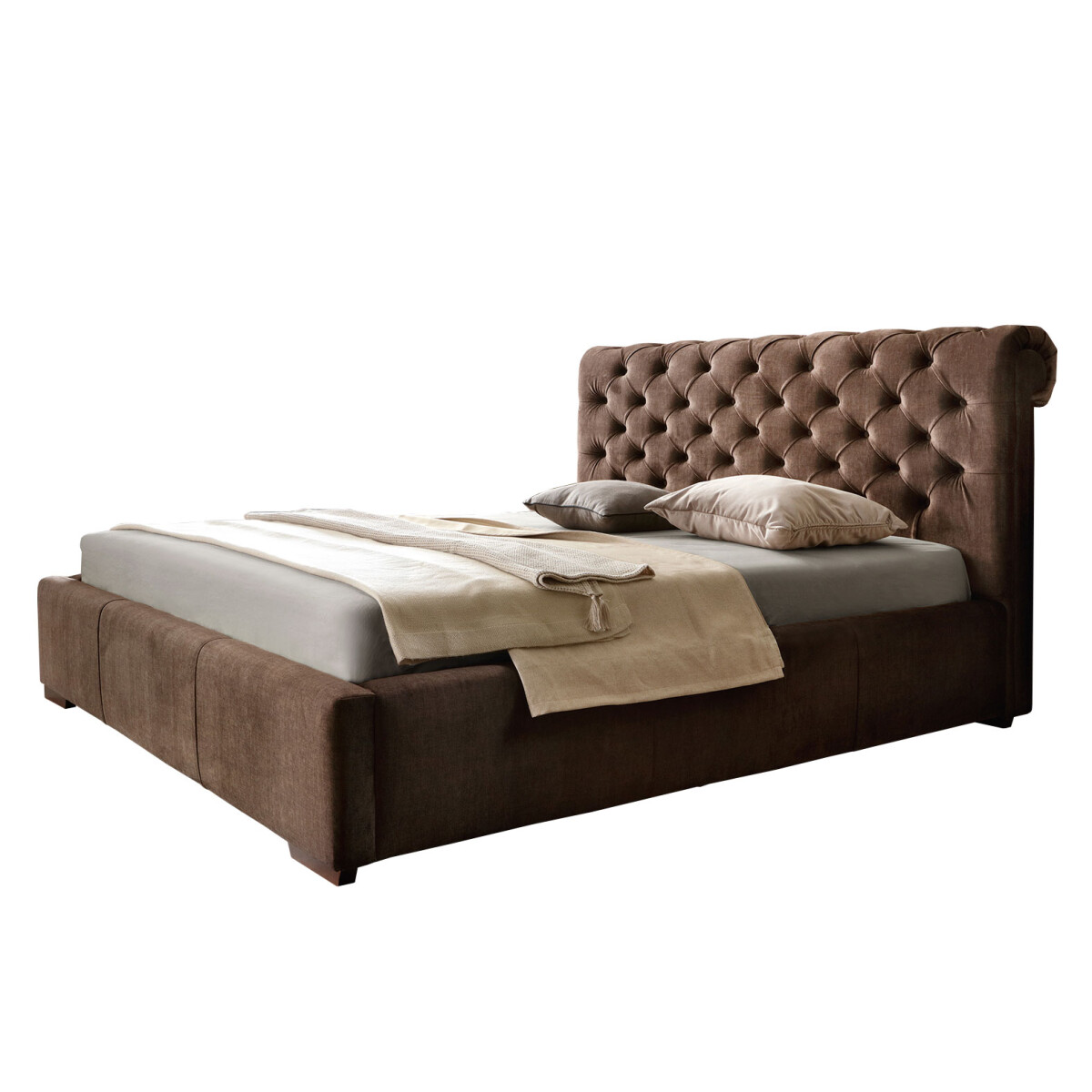

Postel Manchester 180x200 Vogue 6 Sic, podhlavník 106, C4 Ořech