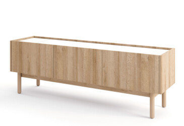 TV stolek 144 riviéra / mramor bianco Boho