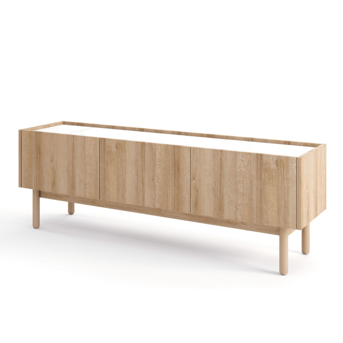 

TV stolek 144 riviéra / mramor bianco Boho