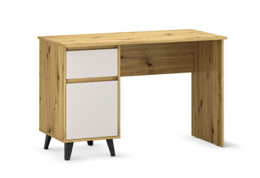 Psací stůl BORG 1d1s/120 dub artisan / kašmír