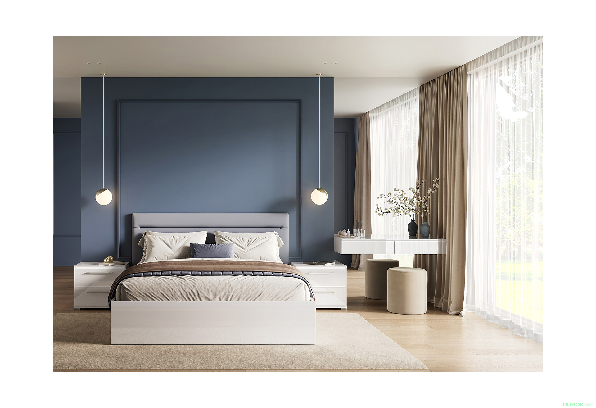 Postel 1,8x2,0 s čalouněným měkkým čelem a výklopným roštem, s rámem bílý lesk Family - Fotografie 2 Fotografie 2 - Postel 1,8x2,0 s čalouněným měkkým čelem a výklopným roštem, s rámem bílý lesk Family