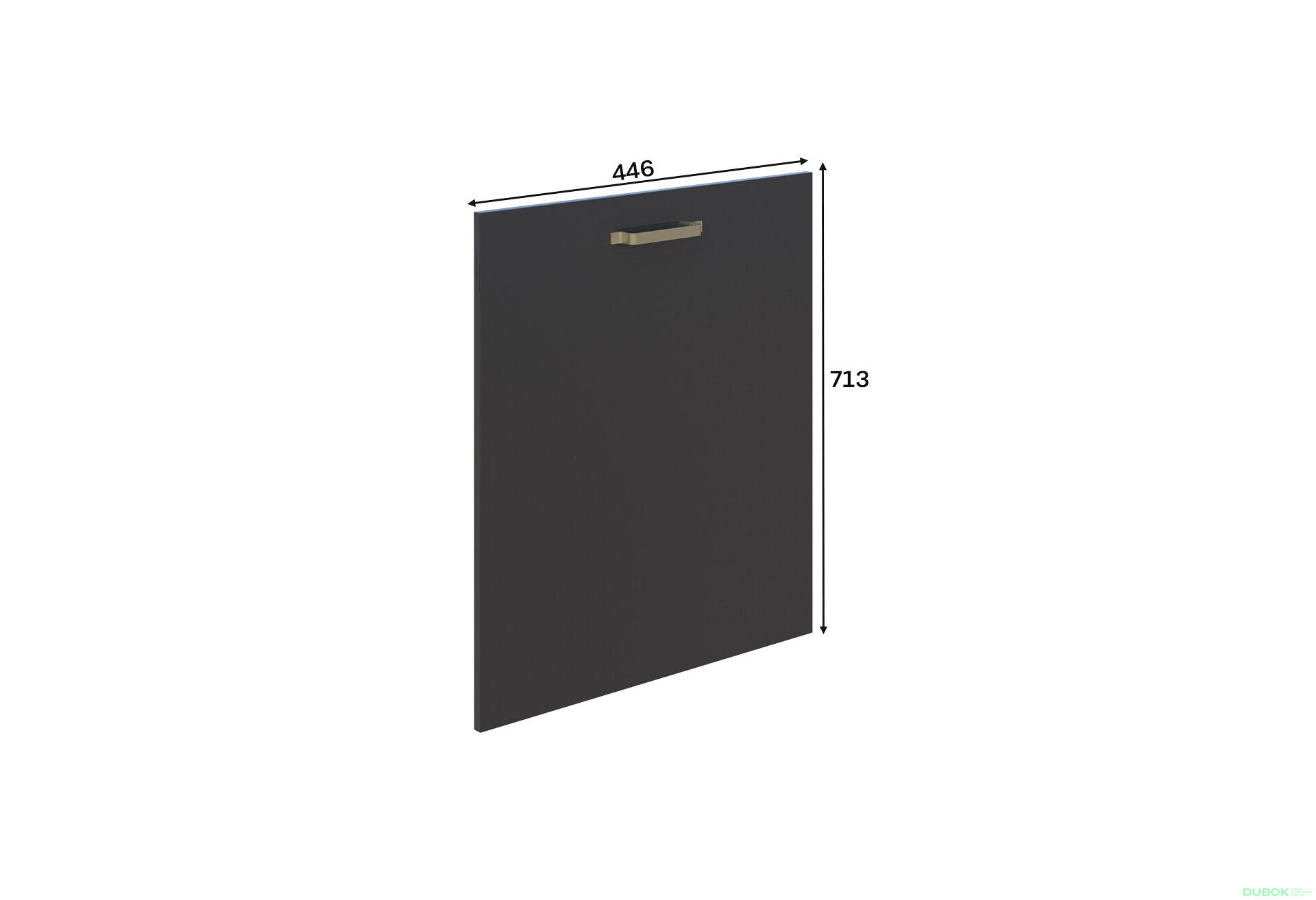 Fotografie 1 - Kuchyňské panely Liona Čelní panel myčky nádobí D 45 MN