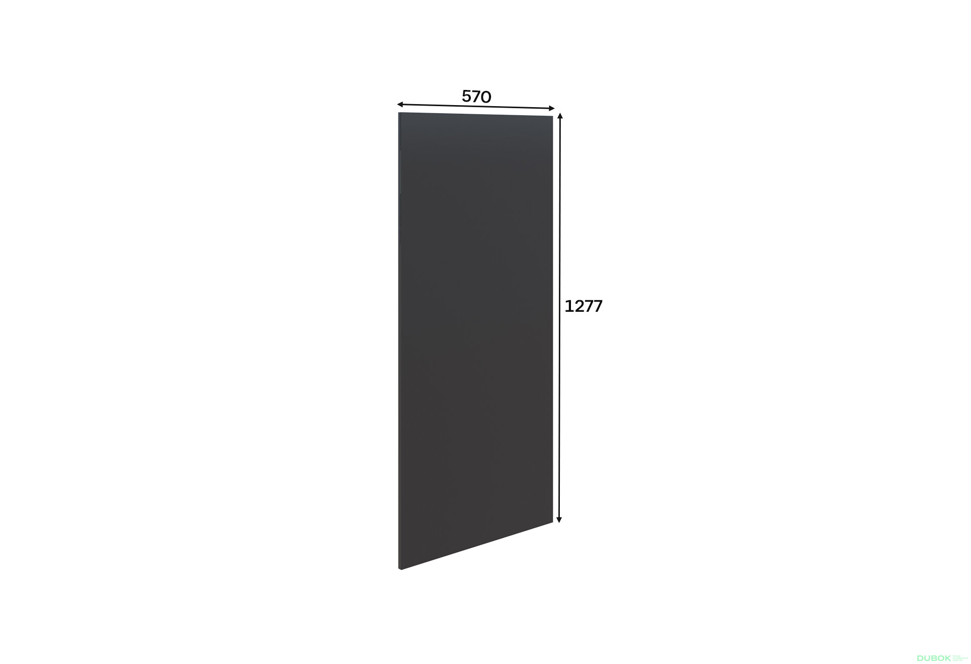 Fotografie 1 - Kuchyňské panely Liona P vnitřní panel (H-720) pro pracovní desku 38 mm