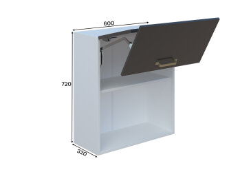 Fotografie Horní skříňka 60 B Free Fold
