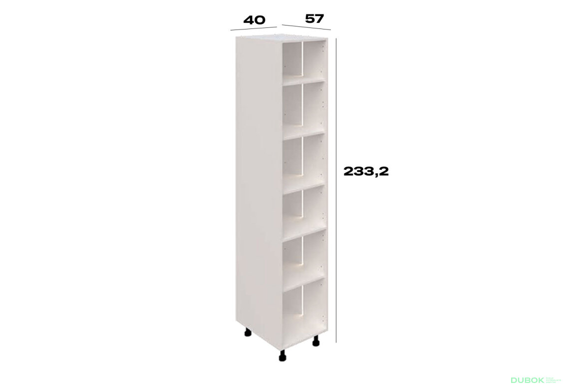Fotografie 2 - Korpus P 40 SK (920) LED bílý