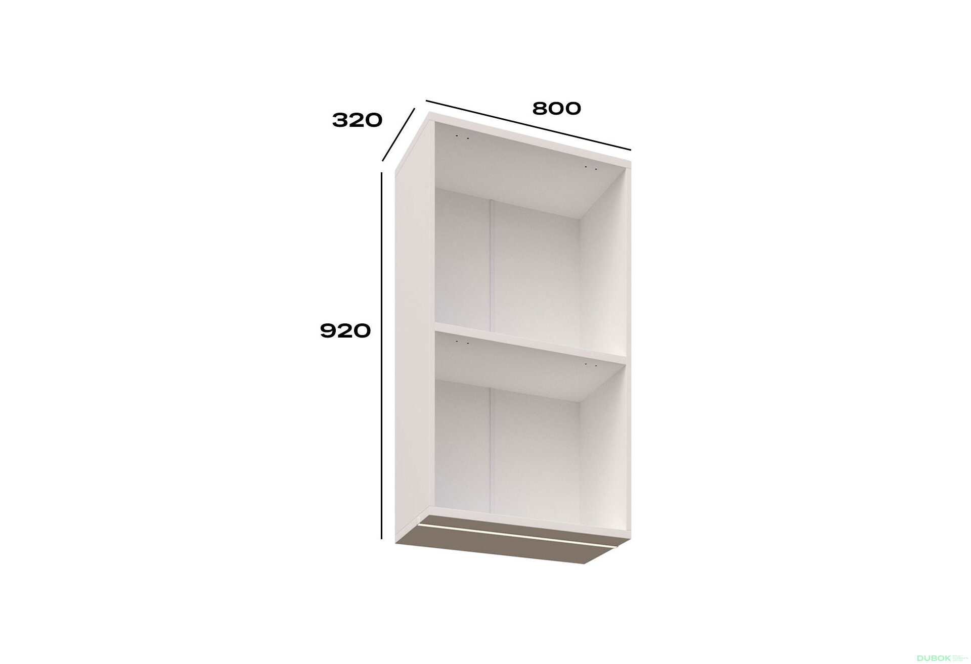 Fotografie 2 - Korpus V 80 B (h-920) Free Fold LED