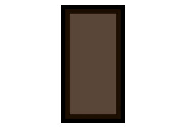 Fotografie Skleněná fasáda bronz 913x496 (V50 h-920), rám MDF černý