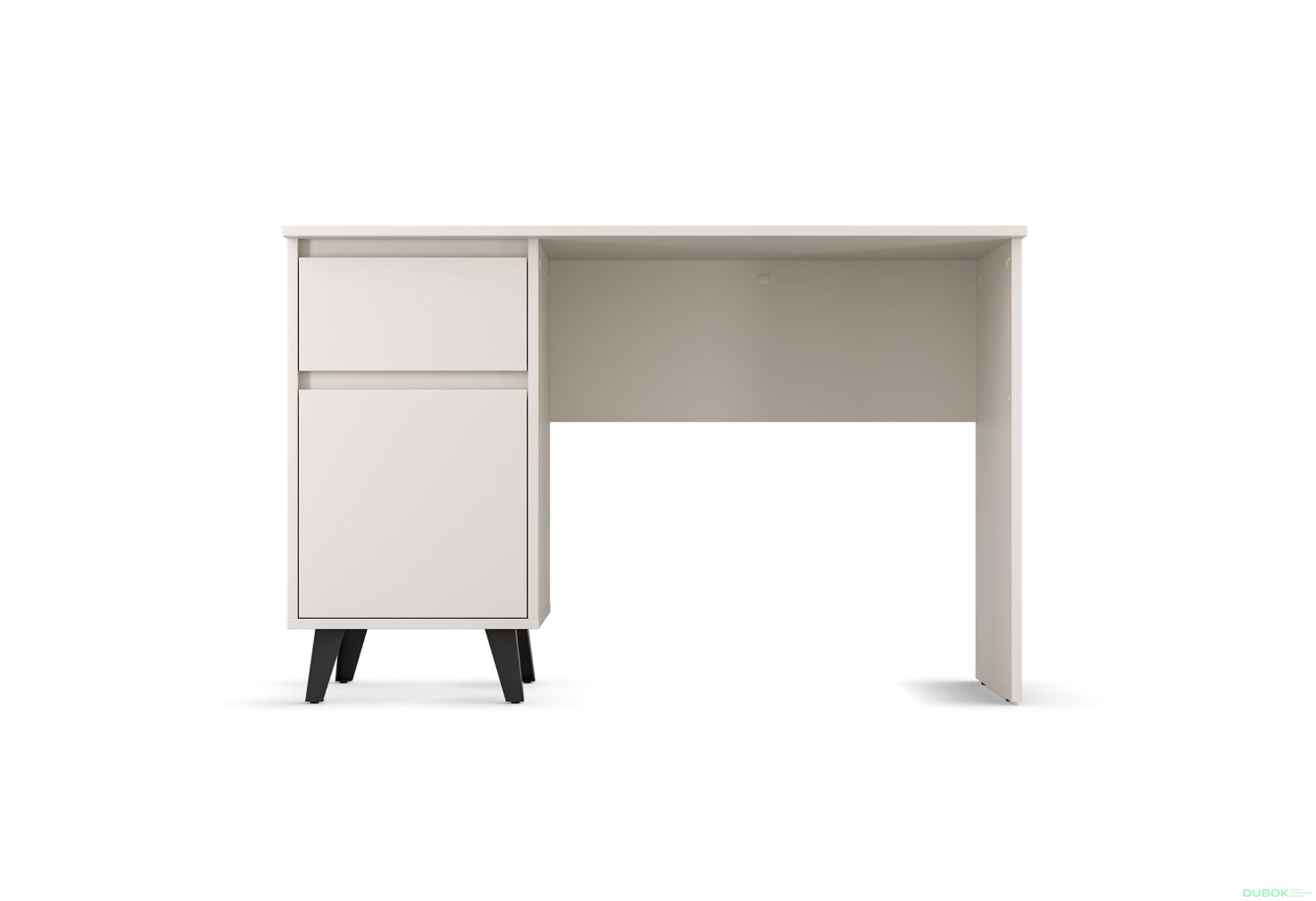 Psací stůl BORG 1d1s/120 kašmír - Fotografie 3 Fotografie 3 - Psací stůl BORG 1d1s/120 kašmír