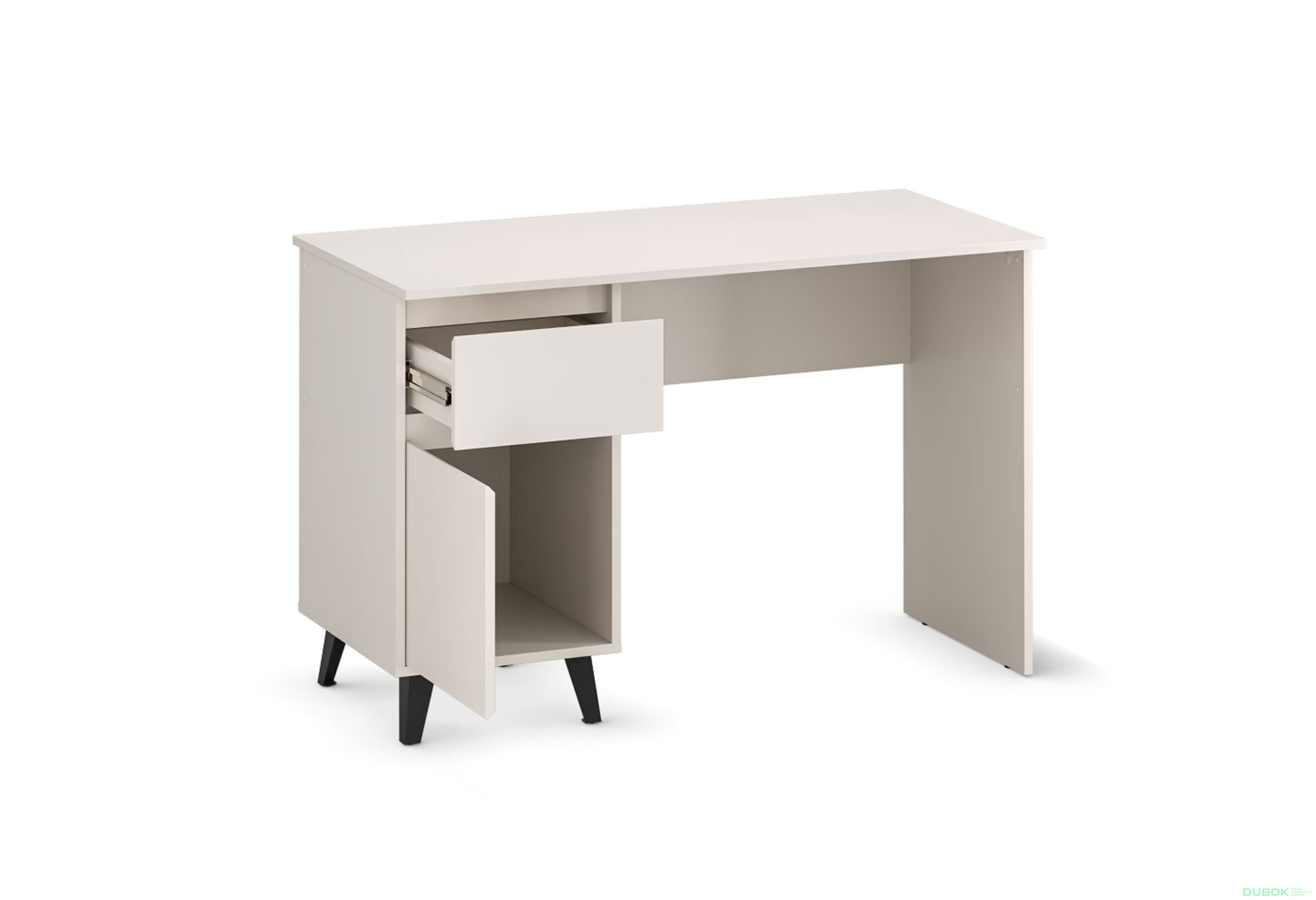 Psací stůl BORG 1d1s/120 kašmír - Fotografie 5 Fotografie 5 - Psací stůl BORG 1d1s/120 kašmír