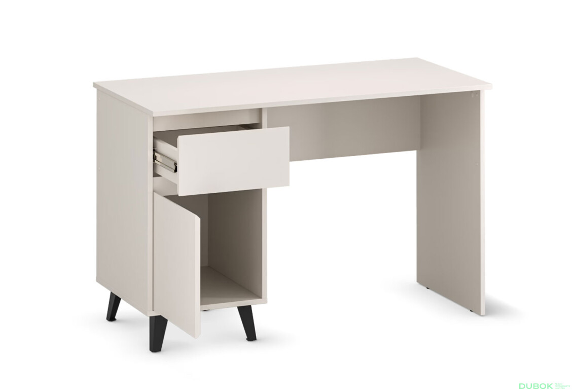 Fotografie 5 - Psací stůl BORG 1d1s/120 kašmír