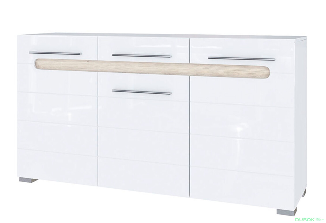 Komoda 3D Bianko bílá - Fotografie 1 Fotografie 1 - Komoda 3D Bianko bílá