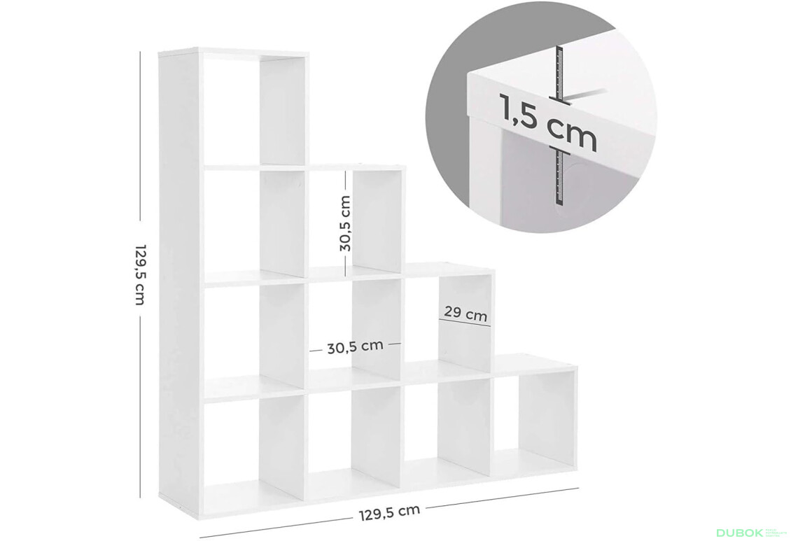 Fotografie 3 - Regál - LBC10WTV1