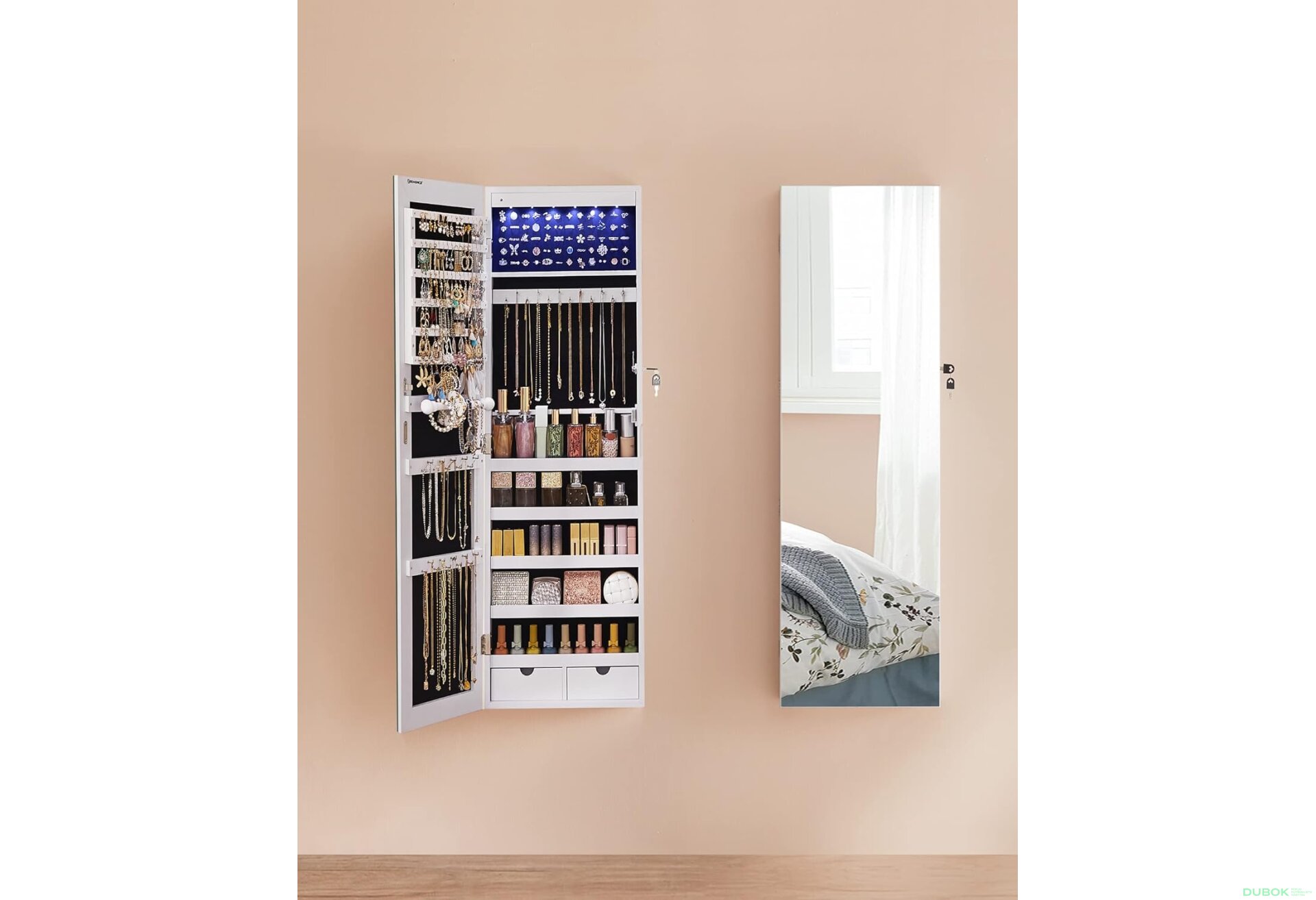 Fotografie 6 - Skříňka se zrcadlem na šperky - JJC99WT