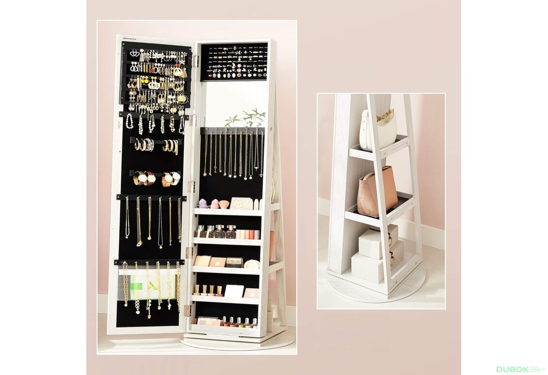 Fotografie 4 - Skříňka se zrcadlem na šperky - JBC62W