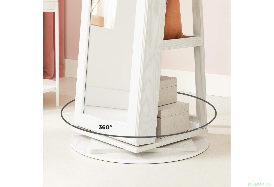 Fotografie 5 - Skříňka se zrcadlem na šperky - JBC62W