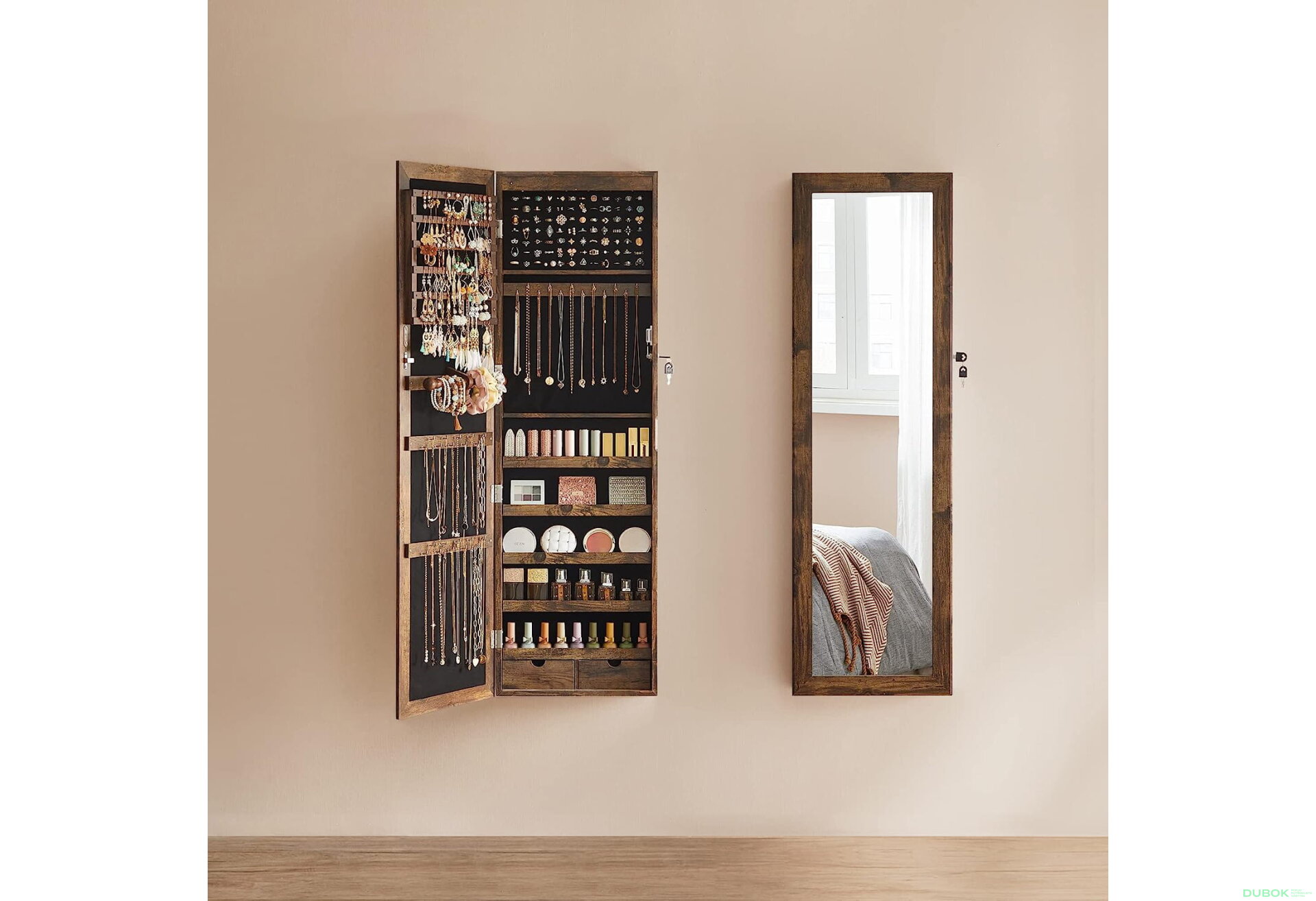 Fotografie 2 - Skříňka se zrcadlem na šperky - JJC93CB