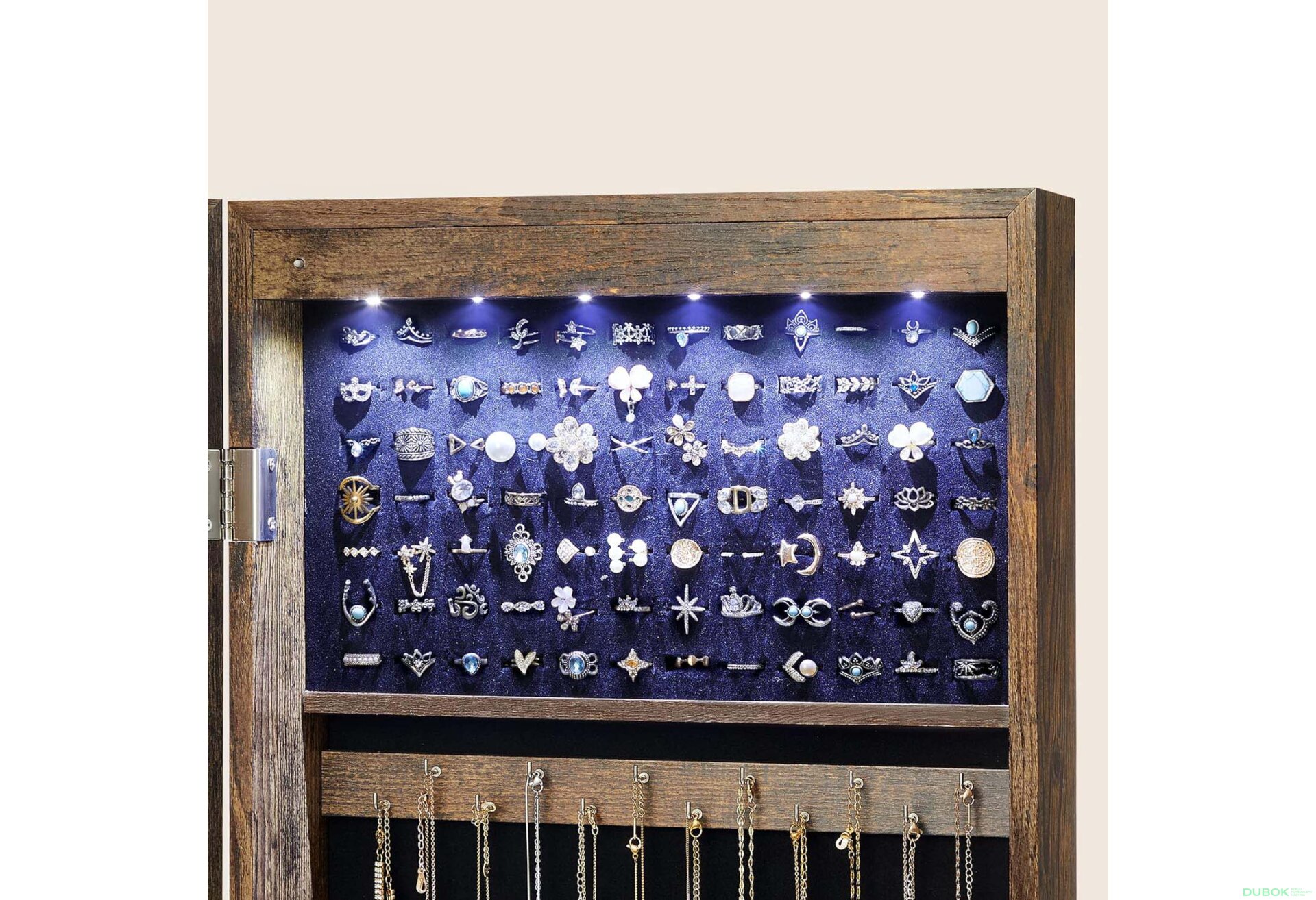 Fotografie 3 - Skříňka se zrcadlem na šperky - JJC93CB