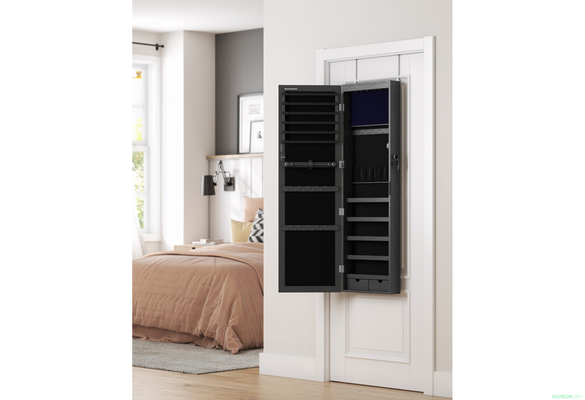 Fotografie 3 - Skříňka se zrcadlem na šperky - JJC093B01