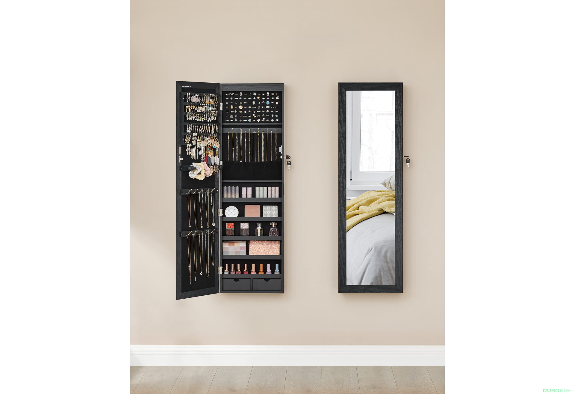 Fotografie 5 - Skříňka se zrcadlem na šperky - JJC093B01