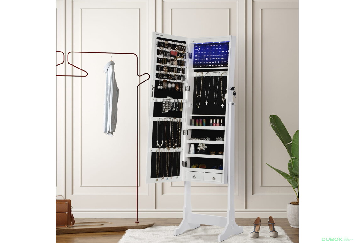 Fotografie 3 - Skříňka se zrcadlem na šperky - JBC94W