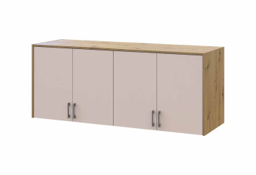 Nástavba 4 dřevotříska 160x52x65 dub artisan / kašmír
