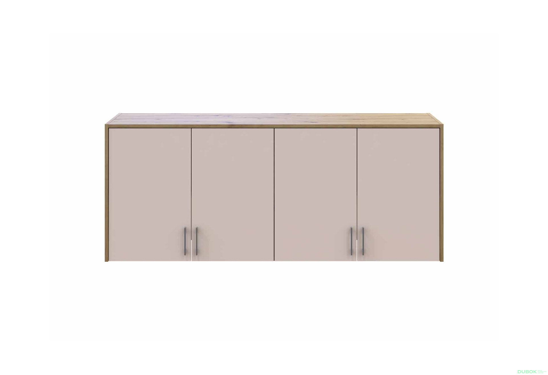 Nástavba Rondi 4 dřevotříska 160x52x65 dub artisan / kašmír - Fotografie 2 Fotografie 2 - Nástavba Rondi 4 dřevotříska 160x52x65 dub artisan / kašmír