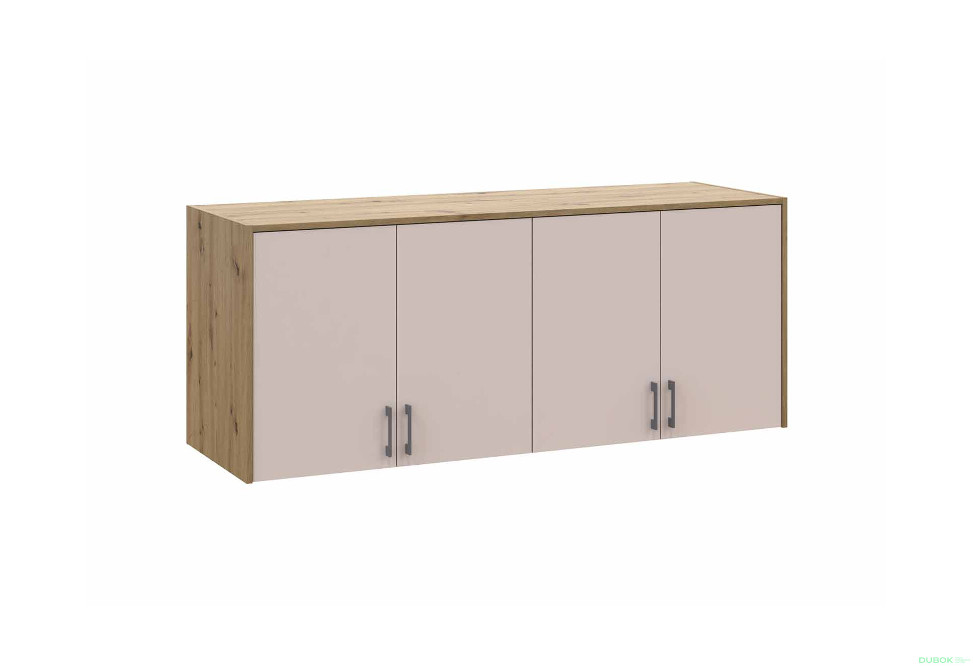 Nástavba Rondi 4 dřevotříska 160x52x65 dub artisan / kašmír - Fotografie 3 Fotografie 3 - Nástavba Rondi 4 dřevotříska 160x52x65 dub artisan / kašmír