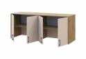 Nástavba Rondi 4 dřevotříska 160x52x65 dub artisan / kašmír - Fotografie 4 Fotografie 4 - Nástavba Rondi 4 dřevotříska 160x52x65 dub artisan / kašmír