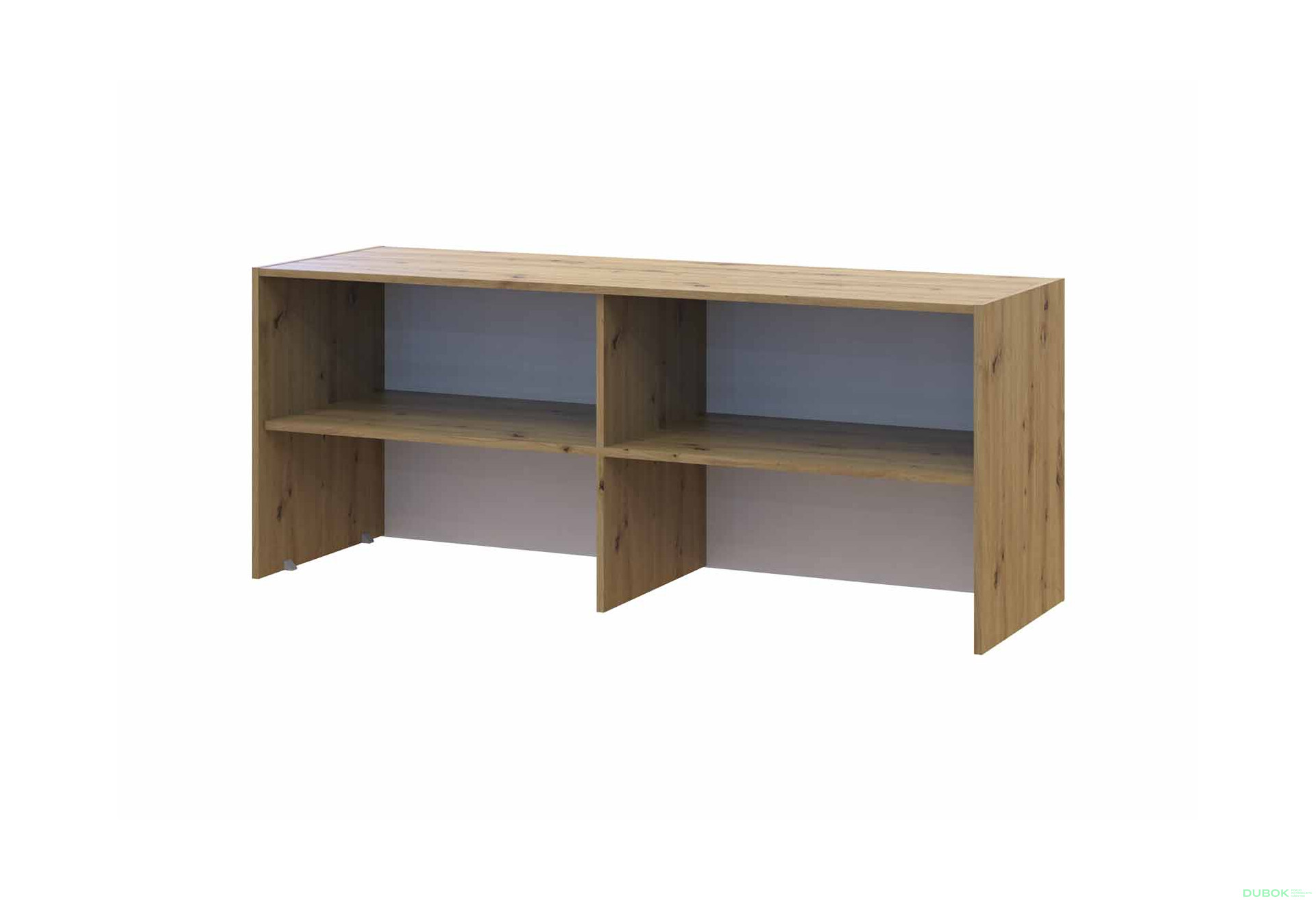 Fotografie 5 - Nástavba Rondi 4 dřevotříska 160x52x65 dub artisan / kašmír