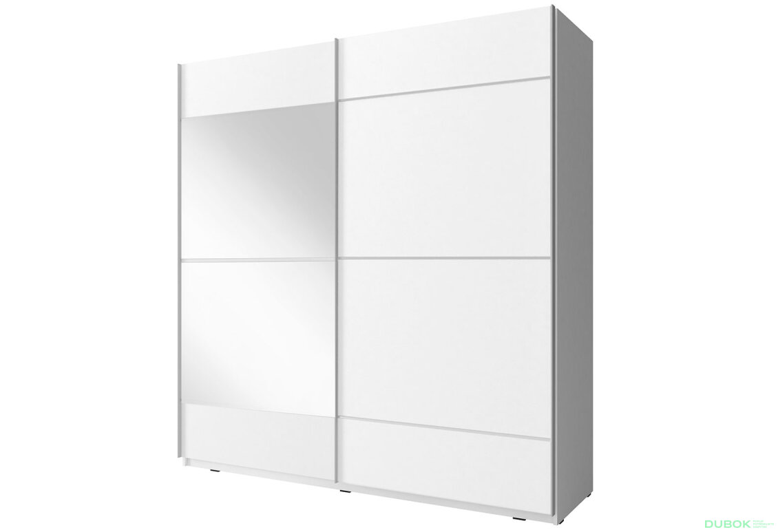 Skříň Mika IV 200 bílý