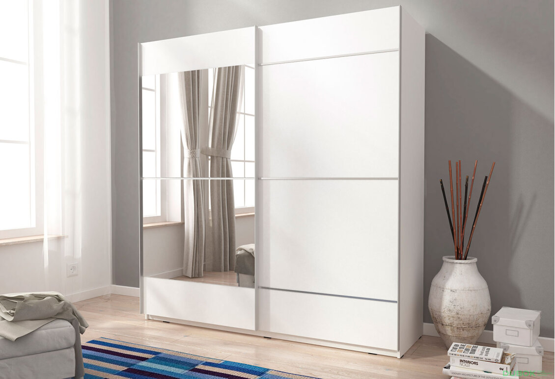 Fotografie 3 - Skříň Mika IV 200 bílý