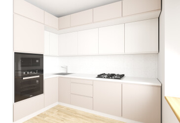 Sada 1.6x2.8 b. bílá, f. béžová mat / mléčná Interno Luxe