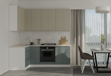 Sada 2.2x1.2 bílá / béžová, šedá matná Interno Luxe