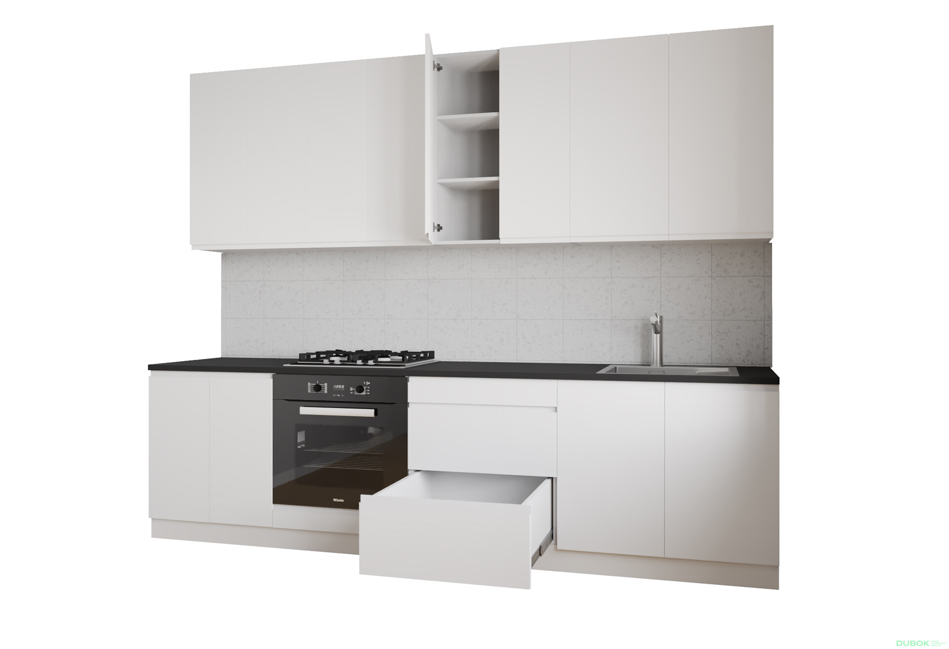 Fotografie 3 - Sada 2.6 k. bílá, f. bílá matná Interno Luxe