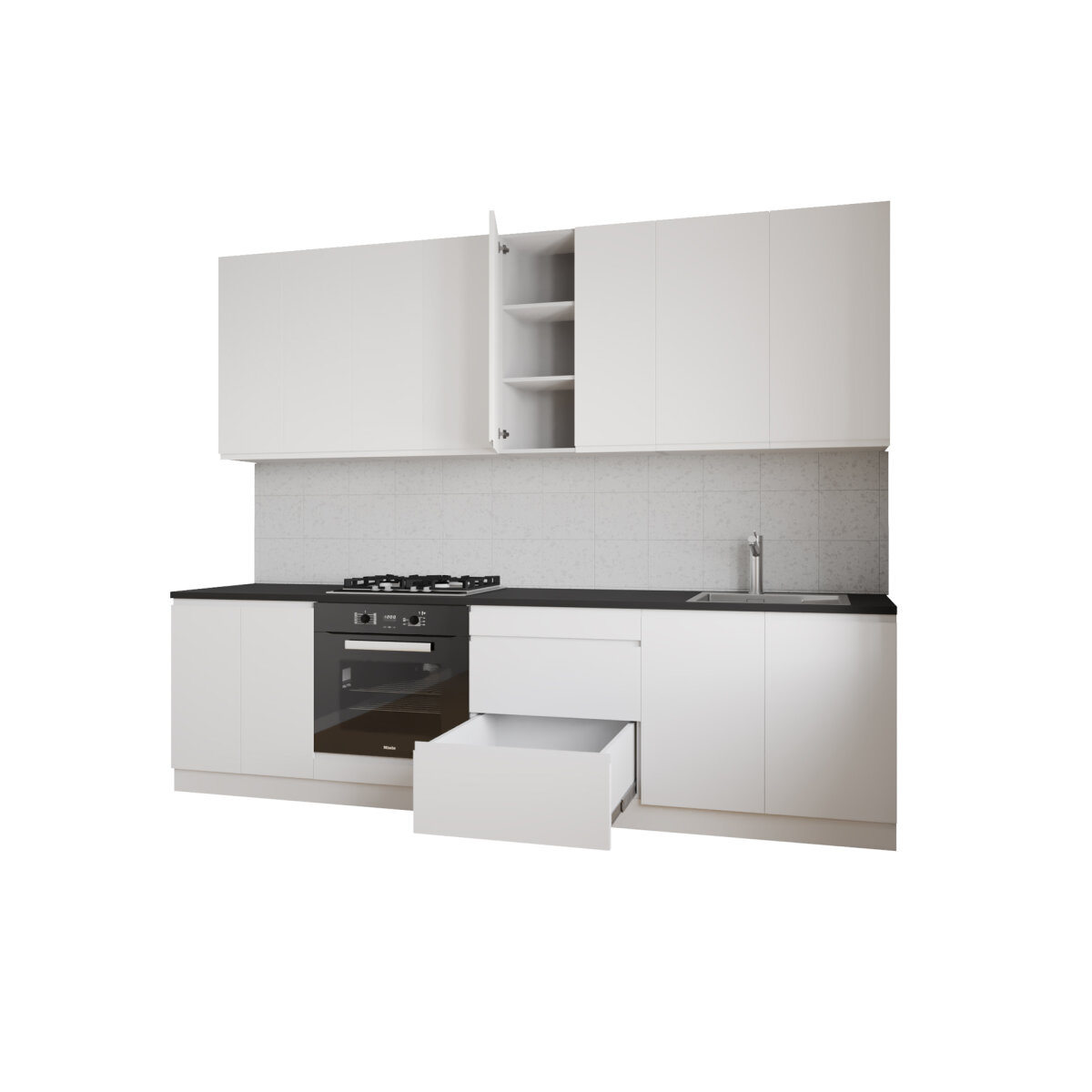 

Sada 2.6 k. bílá, f. bílá matná Interno Luxe