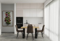 Fotografie 2 - Sada 2.4 Slonová kost / béžový lesk, mléčný lesk Interno Glaňec Luxe