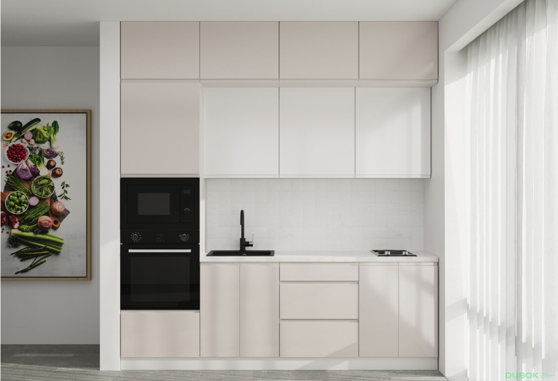 Sada 2.4 Slonová kost / béžový lesk, mléčný lesk Interno Glaňec Luxe