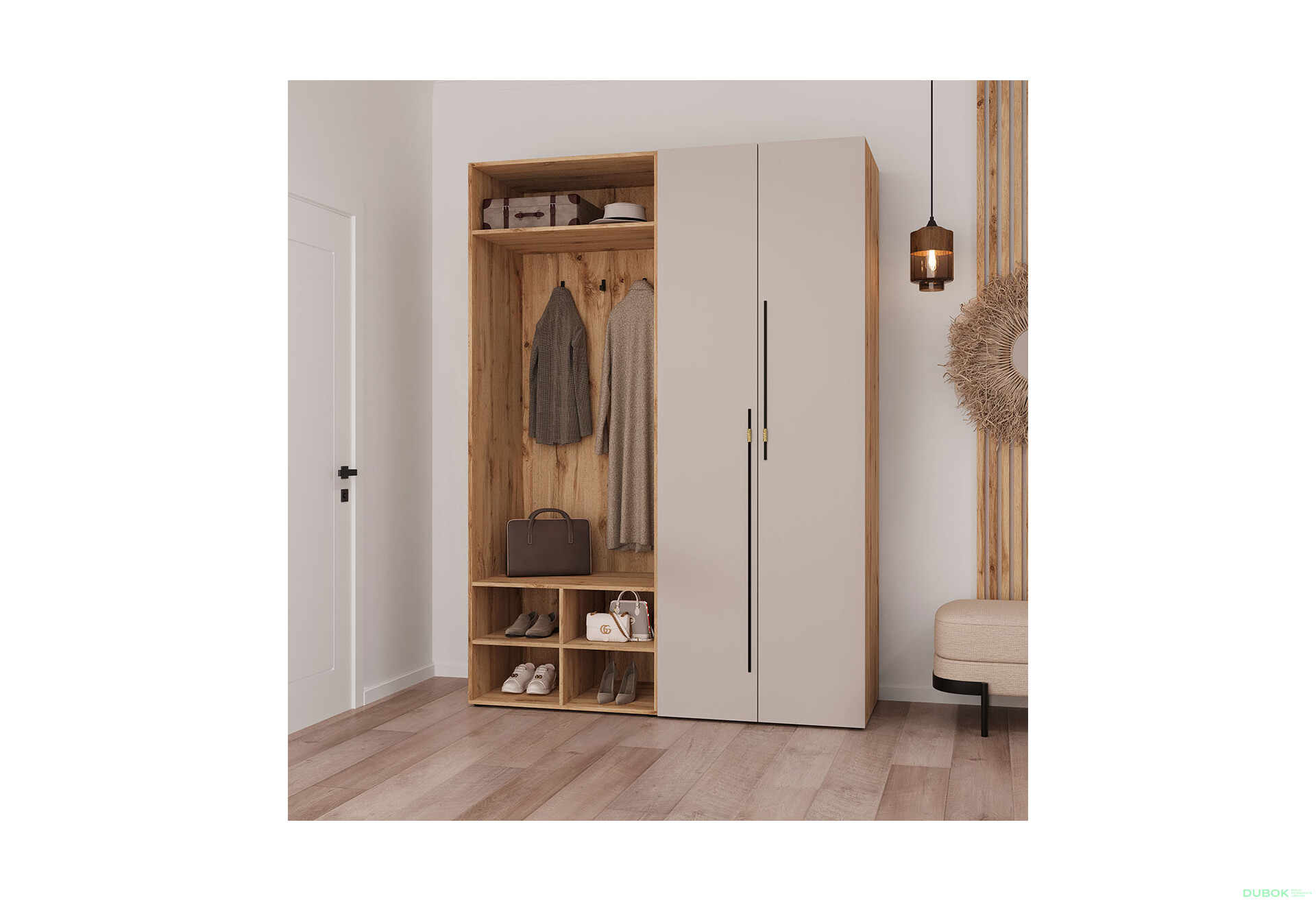 Fotografie 4 - Space Předsíň korpus (v-2200) dub apalačský