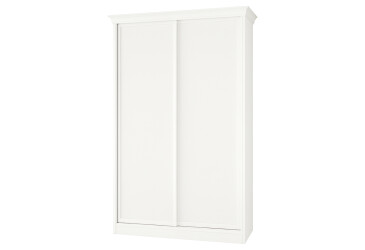 Skříň Rim-Veneziano 2D 1.2 m bílá s římsou, fasádami DTD
