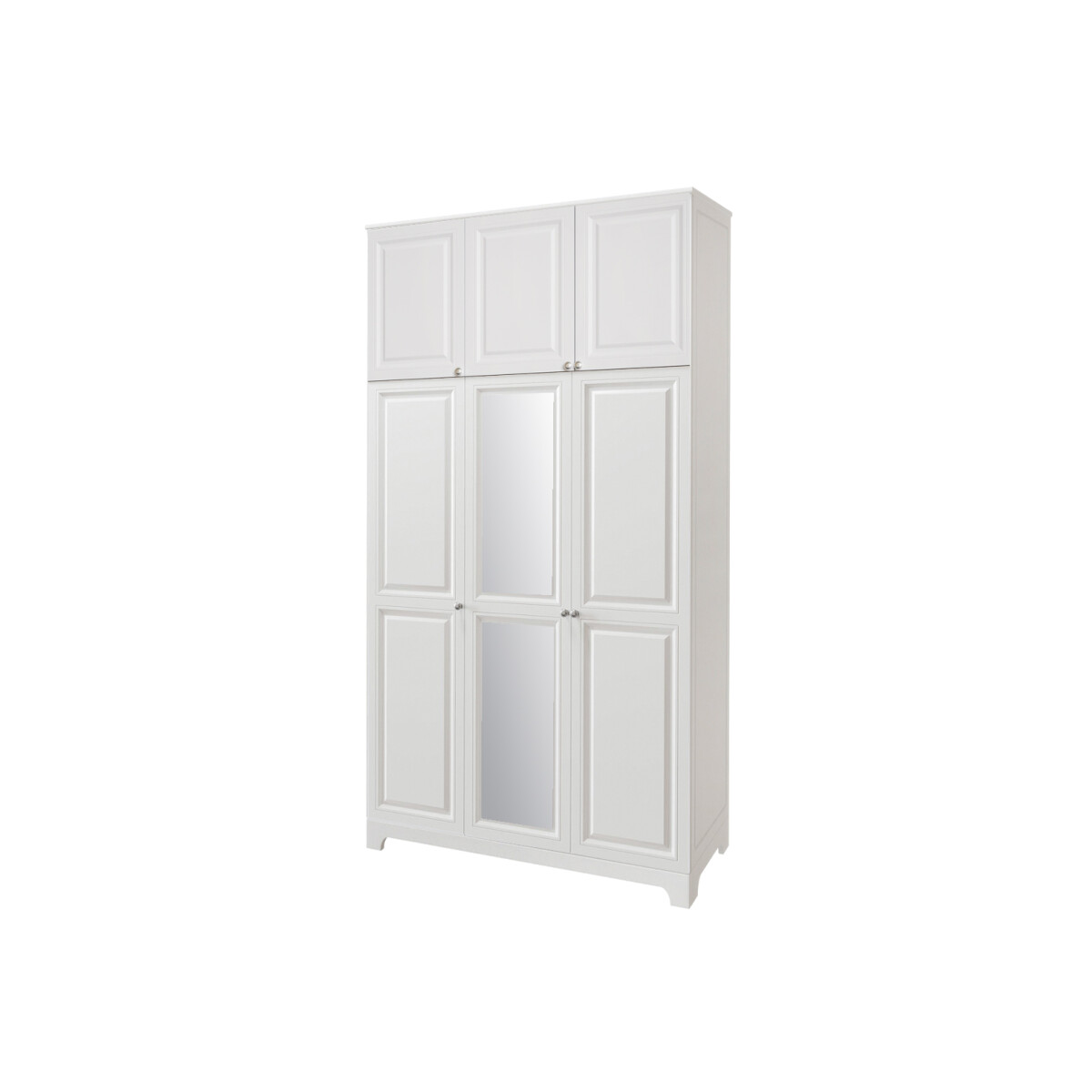 

Skříň č. 3 / MDF V.2 + Zrcadlo V.2 + Vysoká nástavba Madrid
