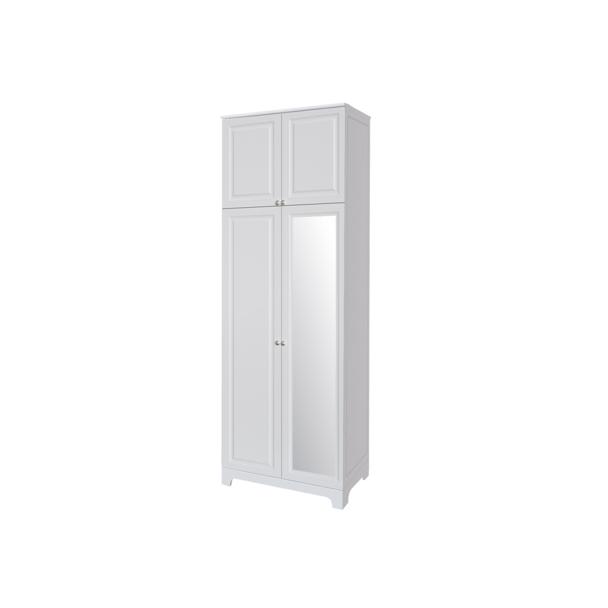 

Skříň č. 2 / MDF V.1 + Zrcadlo V.1 + Vysoká antresol Madrid