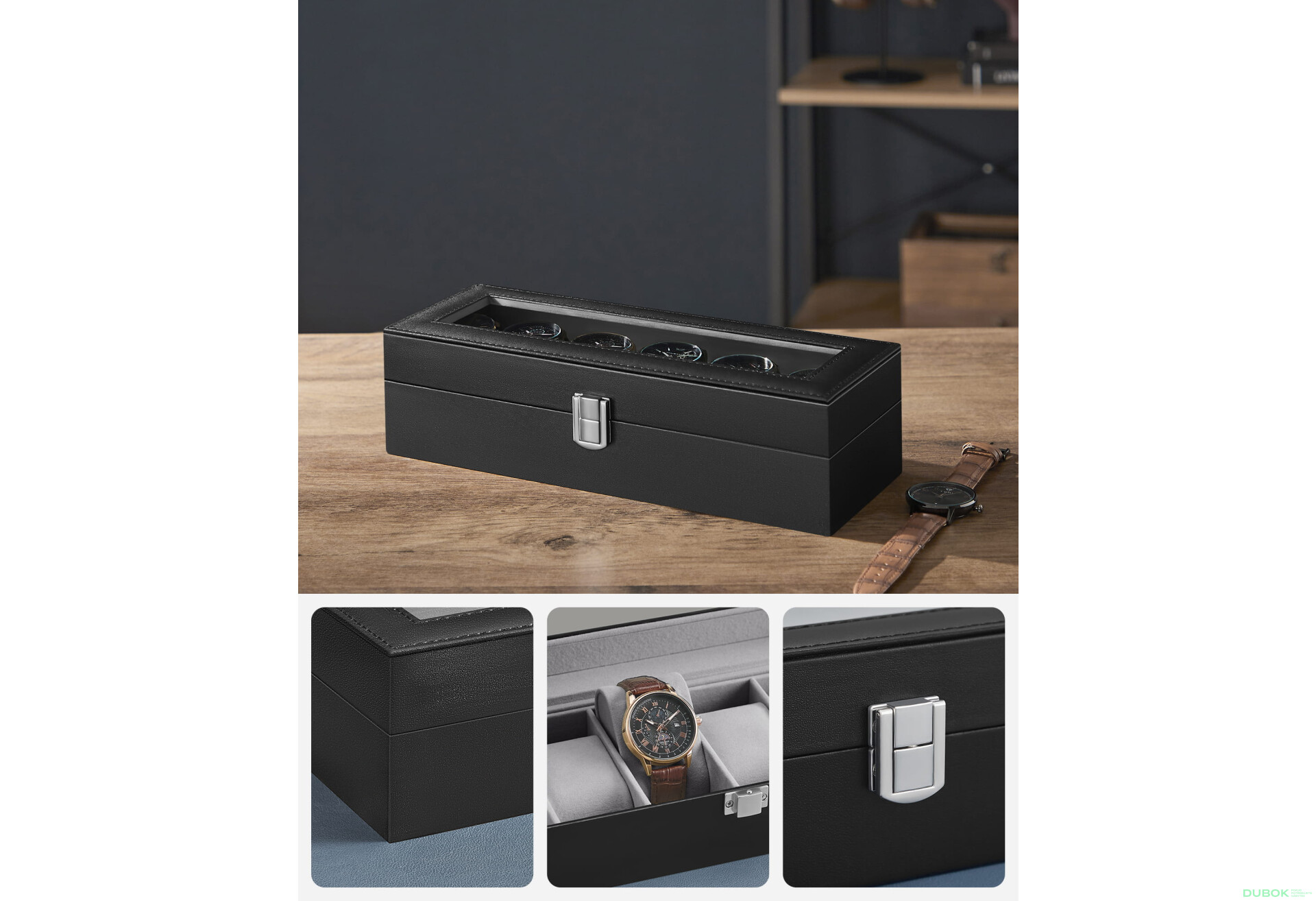 Fotografie 3 - Box na hodinky 6 - JWB06BK