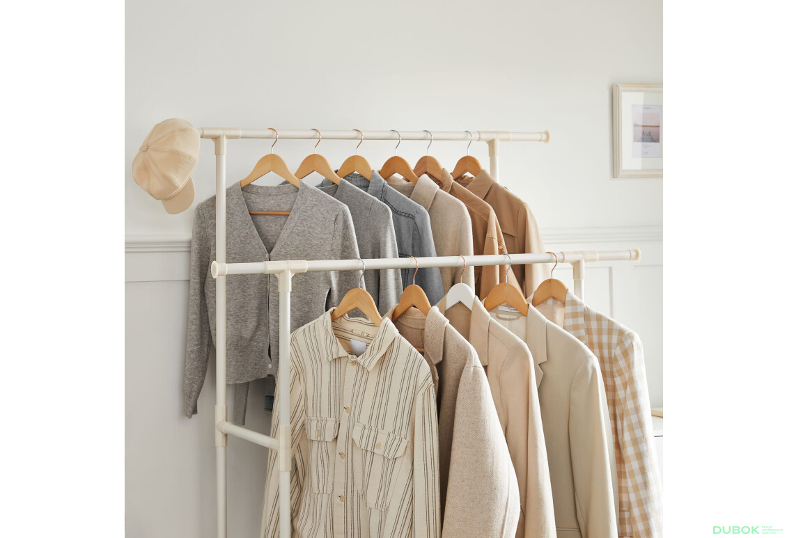 Stojan na oblečení - RDR02WT - Fotografie 3 Fotografie 3 - Stojan na oblečení - RDR02WT