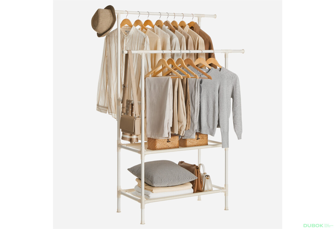 Stojan na oblečení - RDR02WT - Fotografie 8 Fotografie 8 - Stojan na oblečení - RDR02WT